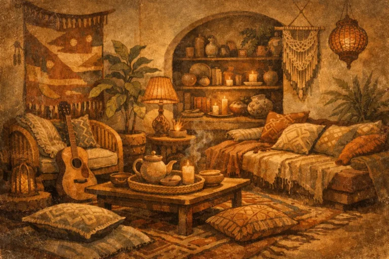A Guide to Bohemian Home Ambience