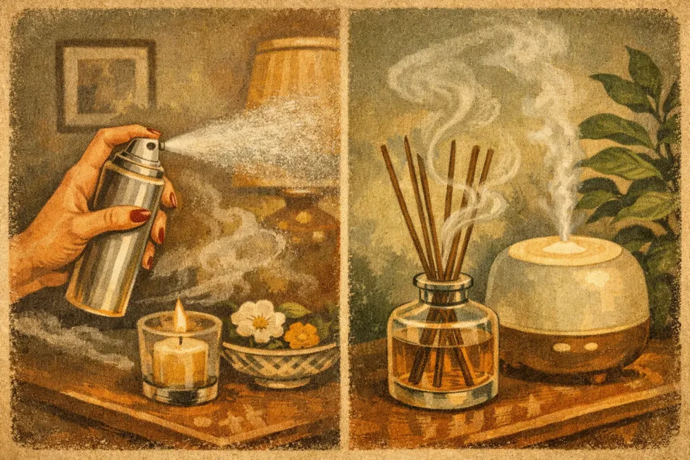 Room Sprays Versus Diffusers: Which Wins?