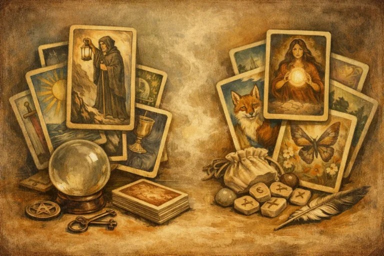 Tarot Cards Versus Oracle Decks Explained