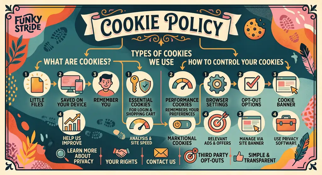 Funkystride - Cookie Policy