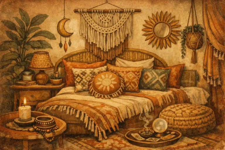 A Funky Guide to Boho Bedroom Accessories