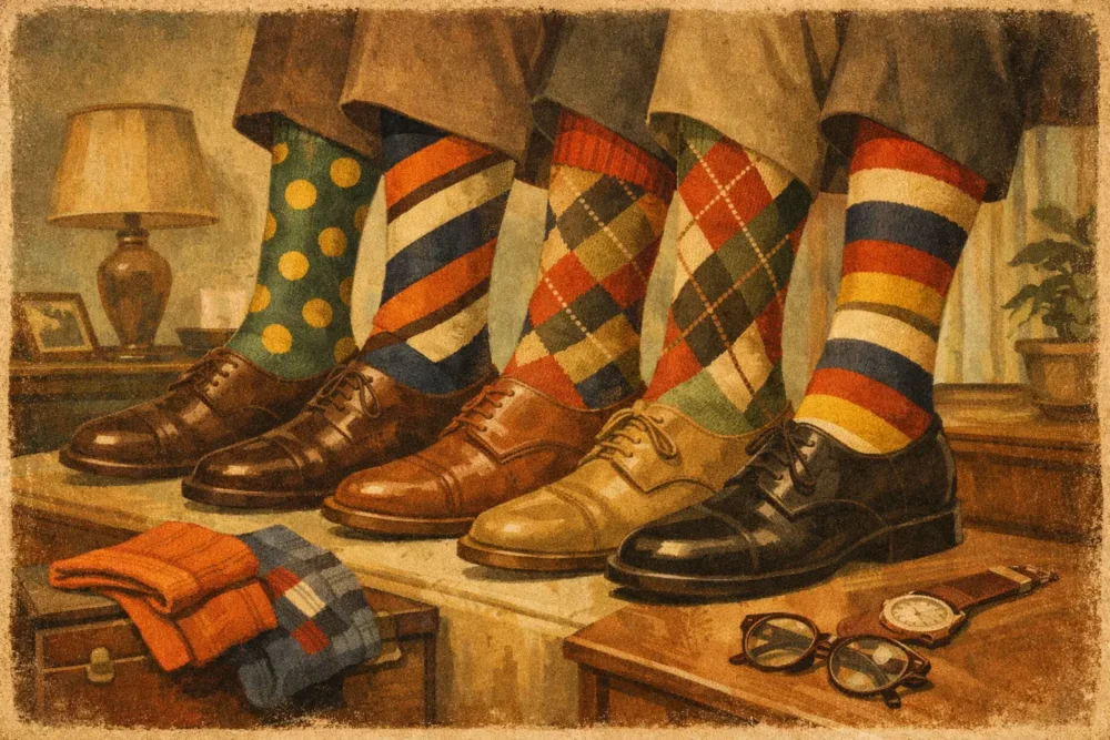 A Practical Guide to Colourful Statement Socks