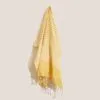 bG9jYWw6Ly9tZWRpYS85Ry80RC82MFIzMEMxRzZNVzM0RDlHL2IzZDhiNjAxLmpwZWc.webp Cotton Pario Throw - 100x180 cm - Sunny Yellow