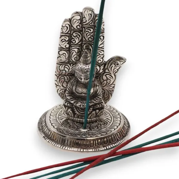 bG9jYWw6Ly9tZWRpYS85Ry82Qy82MFIzMEMxRzZXUzM2QzlHLzg5MDNjMTU1LmpwZWc.webp Hand Buddha Incense Holder