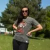 Nomad Sari Stonewashed Cotton T-Shirt - Rebel - Charcoal - XL