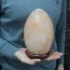 Salt Lamp Egg - Wooden Base