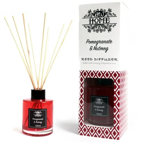 120ml Reed Diffuser -  Pomegranate and Nutmeg