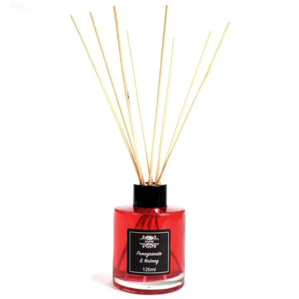 120ml Reed Diffuser -  Pomegranate and Nutmeg