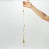 Indian Chimes - Brass Buddha with Chakra Beads String Bells 53cm