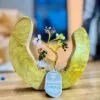 Gemstone Tree Garden - Mango Wood Open Ring - Seven Chakra - 60 chipstones
