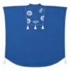 Nomad Sari On the Med Collection - Kaftan - Blue with Cream Embroidery and Tassels