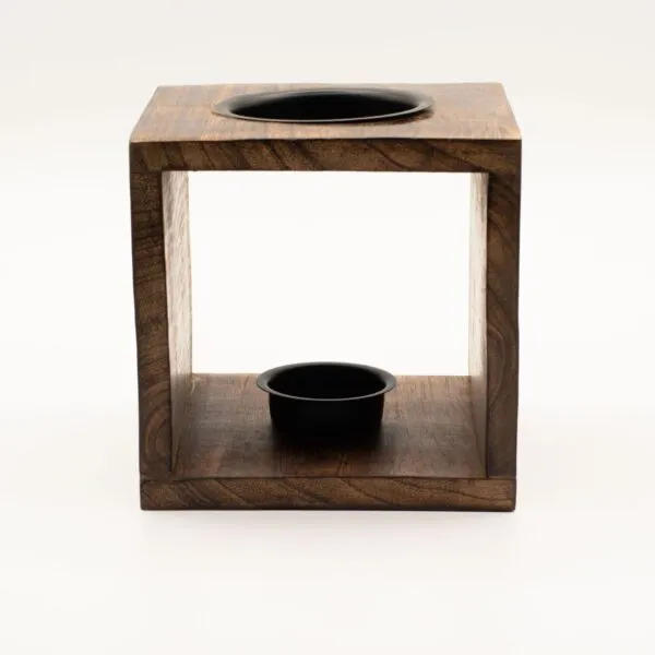 bG9jYWw6Ly9tZWRpYS85Sy9HRC82MFIzMEMxSjY0VjNHRDlLL2RmYzM5NjlmLmpwZw.webp Large Square Mango Wood Oil Burner- Buddha Face