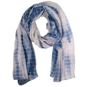 bG9jYWw6Ly9tZWRpYS85Sy9HRC82MFIzMEMxSjY4UjNHRDlLL2M5Y2VlMWI2LmpwZw.webp Nomad Sari Party Shine Scarf – Dusky Blue (180×50cm)