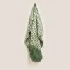 bG9jYWw6Ly9tZWRpYS85TS80RC82MFIzMEMxRzZNVzM0RDlNLzhiM2NjZTU5LmpwZWc.webp Cotton Pario Throw - 100x180 cm - Picnic Green