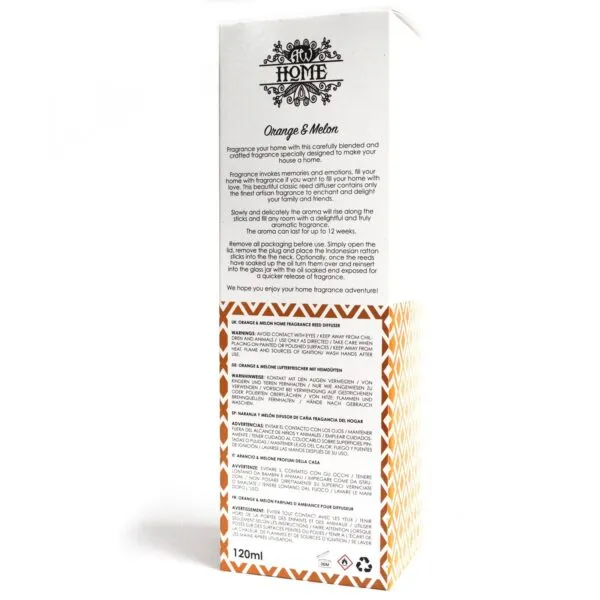 120ml Reed Diffuser - Orange and Melon