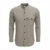 Nomad Sari Grandad Shirt - Grey Stone - Large