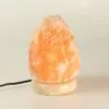 Quality USB Natural Salt Lamp - 11.5 cm Random Colours