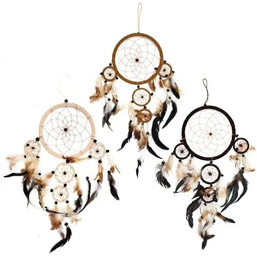 bG9jYWw6Ly9tZWRpYS85Ti9FRC82MFIzMEMxRzZHVDNFRDlOLzAzZWIyMGZiLmpwZWc.webp Bali Dreamcatchers - XLarge Round - Cream/Coffee/Choc