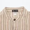 bG9jYWw6Ly9tZWRpYS85Ti9FRC82MFIzMEMxSjY4VzNFRDlOLzY3NTJlYmYxLmpwZw.webp Nomad Sari Grandad Shirt - Brown Beige - Medium