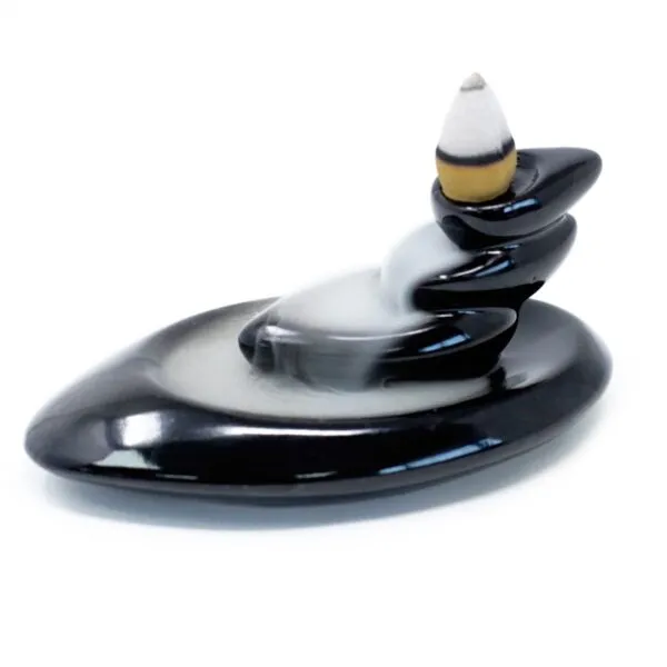 bG9jYWw6Ly9tZWRpYS85Ti9FRS82MFIzMEMxRzZNUzNFRTlOLzcxM2MzYzQyLmpwZWc.webp Back Flow Incense Burner - Small Pebbles