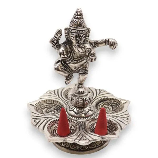 bG9jYWw6Ly9tZWRpYS85UC82Qy82MFIzMEMxRzZXUzM2QzlQL2ZjYzUwOWMyLmpwZWc.webp Dancing Ganesha Incense Holder