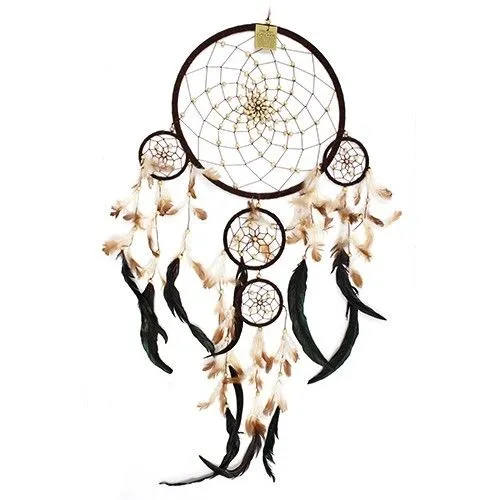 bG9jYWw6Ly9tZWRpYS85UC9FRC82MFIzMEMxRzZHVDNFRDlQLzk4ZDM3ZWI4LmpwZWc.webp Bali Dreamcatchers - XLarge Round - Cream/Coffee/Choc