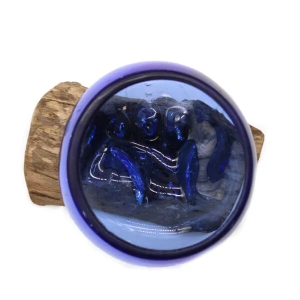 bG9jYWw6Ly9tZWRpYS85US9BRC82MFIzMEMxRzZSVjNBRDlRLzgwOWNmOWY5LmpwZWc.webp Molton Glass Mini Blue Bowl on Wood