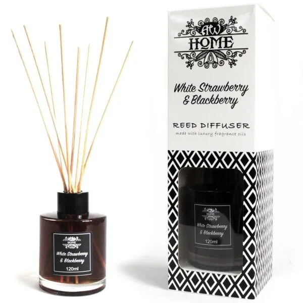 120ml Reed Diffuser - White Strawberry and Blackberry