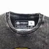 Nomad Sari Stonewashed Cotton T-Shirt - Rebel - Charcoal - Large