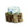 bG9jYWw6Ly9tZWRpYS85Uy8wQy82MFIzMEMxRzZXU0swQzlTLzQ2YTgxNzFkLmpwZWc.webp Molten Coloured Glass on Wood - Small Bowl