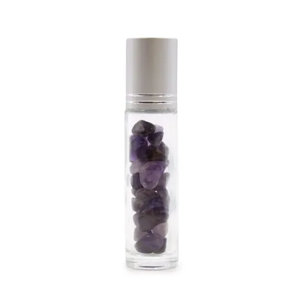 Essential Oil Roller Bottle (Amethyst)