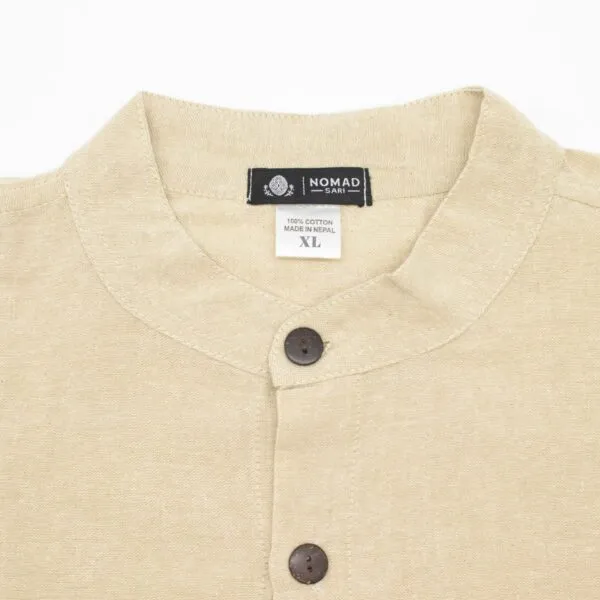 Nomad Sari Kathmandu Shirt - Stone - XL
