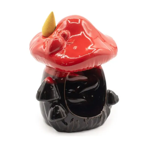 bG9jYWw6Ly9tZWRpYS8xRy9FRC82MFIzMEMxSjY4UzNFRDFHLzQ2YzA2MDkzLmpwZw.webp Backflow Incense Burner - Large Red Mushroom