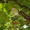 Indian Chimes - Brass Tree of Life with Chakra Beads - 3 Bells