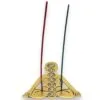 bG9jYWw6Ly9tZWRpYS8xSC82Qy82MFIzMEMxRzZXUzM2QzFILzY5ZDM1MjdjLmpwZWc.webp Gold Aluminum Seven Chakra Yoga Incense Holder