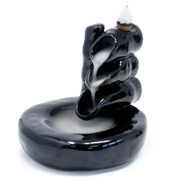 bG9jYWw6Ly9tZWRpYS8xSC9HQy82MFIzMEMxRzZNUzNHQzFILzU3ZGY3NGJjLmpwZWc.webp Back Flow Incense Burner - Bamboo and Pool