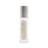 Gemstone Essential Oil Roller Bottle - Rock Quartz  - Silver Cap