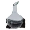 bG9jYWw6Ly9tZWRpYS8xSy9DQy82MFIzMEMxSjY0UktDQzFLL2Q4ZWViYTcxLmpwZw.webp Molten Glass Mini Decanter on Wood 20cm