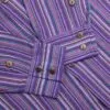 bG9jYWw6Ly9tZWRpYS8xSy9FRS82MFIzMEMxSjY4VzNFRTFLLzM1NDI4OTg0LmpwZw.webp Nomad Sari Grandad Shirt - Black Purple - Medium
