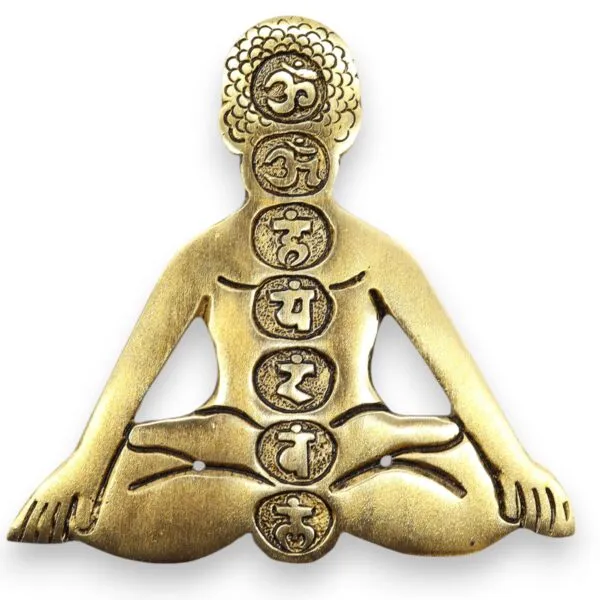 bG9jYWw6Ly9tZWRpYS8xTS82Qy82MFIzMEMxRzZXUzM2QzFNLzI1ODMxMjEzLmpwZWc.webp Gold Aluminum Seven Chakra Yoga Incense Holder