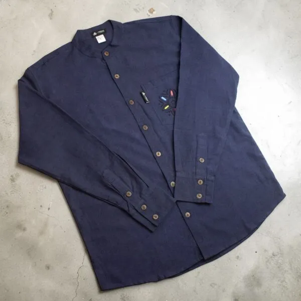 bG9jYWw6Ly9tZWRpYS8xTS9FRC82MFIzMEMxSjY4VzNFRDFNLzRjZTAzN2E4LmpwZw.webp Nomad Sari Kathmandu Shirt - Indigo - XXL