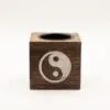 bG9jYWw6Ly9tZWRpYS8xTS9HRC82MFIzMEMxSjY0VjNHRDFNLzFlMTM2MjQ2LmpwZw.webp Square Mango Wood Oil Burner - Yin Yang