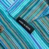 Nomad Sari Grandad Shirt - Turquoise - Large