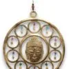 Indian Chimes - Lrg Buddha  Face 15 Bell Chimes