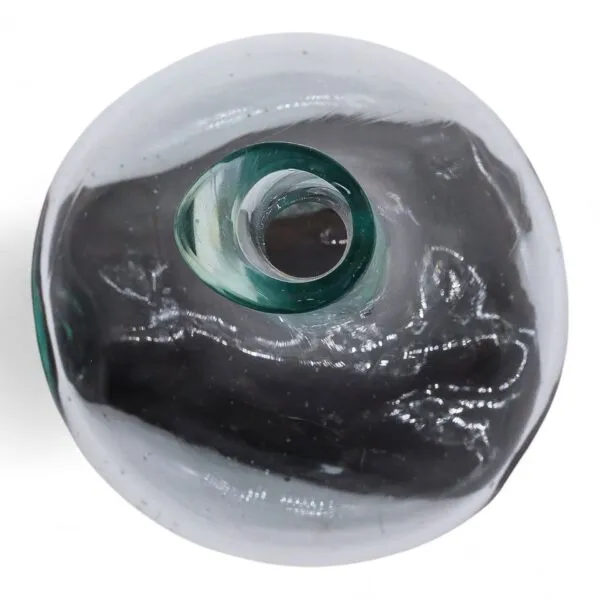 bG9jYWw6Ly9tZWRpYS8xUS9DQy82MFIzMEMxSjY0UktDQzFRLzM4OWMxOTk2LmpwZw.webp Molten Glass Mini Decanter on Wood 20cm