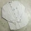 Nomad Sari Grandad Shirt - Grey Stone - Medium