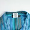 Nomad Sari Grandad Shirt - Turquoise - Large