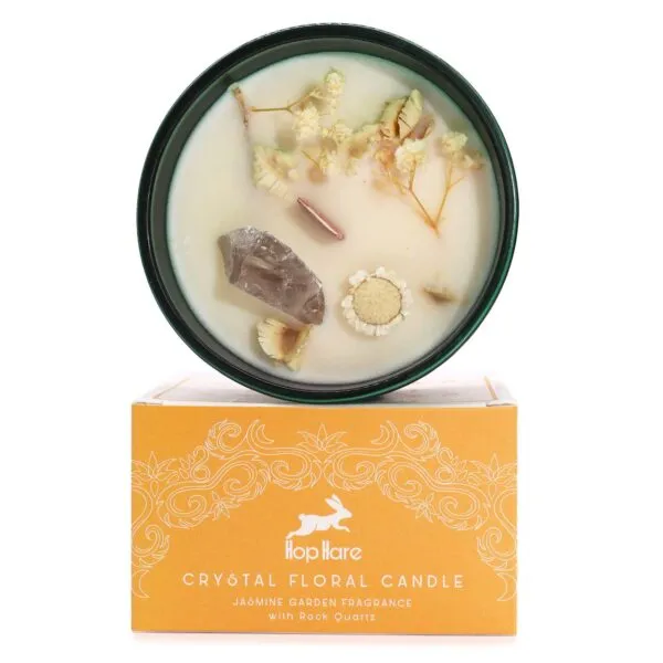 bG9jYWw6Ly9tZWRpYS8xUi84RC82MFIzMEMxRzZXUks4RDFSLzZiZjBmZTdiLmpwZWc.webp Hop Hare Crystal Magic Flower Candle - The Lion