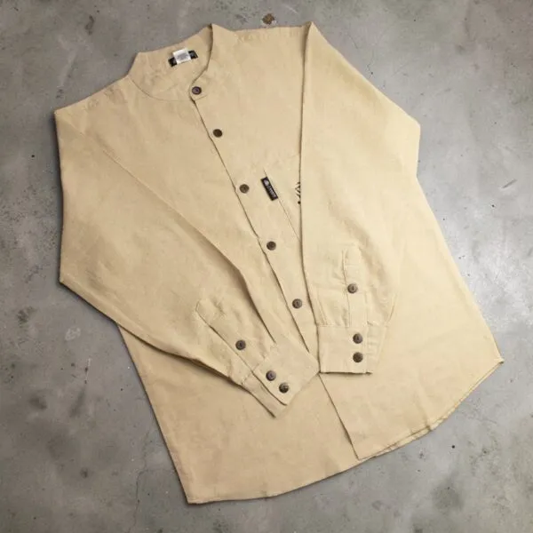 Nomad Sari Kathmandu Shirt - Stone - Large
