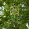Indian Chimes - Brass Celtic Drop - 7 Bells